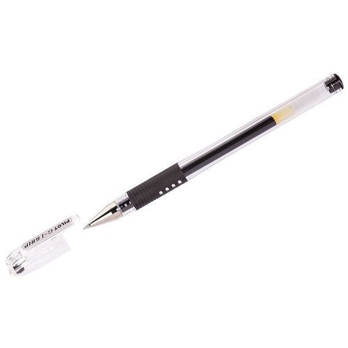 PILOT ручка гелевая G-1 Greep 0.5 мм, BLGP-G1-5, BLGP-G1-5-B, черный цвет чернил, 1 шт.