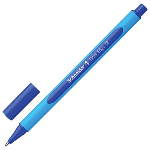 Ручка шариковая Schneider 'Slider Edge XB', синяя, трехгранная, узел 1,4 мм, линия письма 0,7 мм (152203)