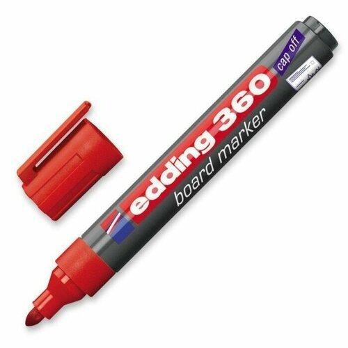 Маркер для доски EDDING E-360/2, 1.5 - 3.0 мм, красный
