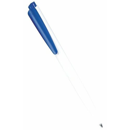 Senator s2600w/blue-10 Шариковая ручка senator dart basic, белый / синий, 10 шт в комплекте