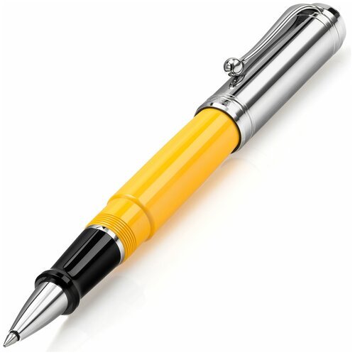 Ручка-роллер AURORA Talentum Yellow Barrel Chrome Cap (AU D71-CY)