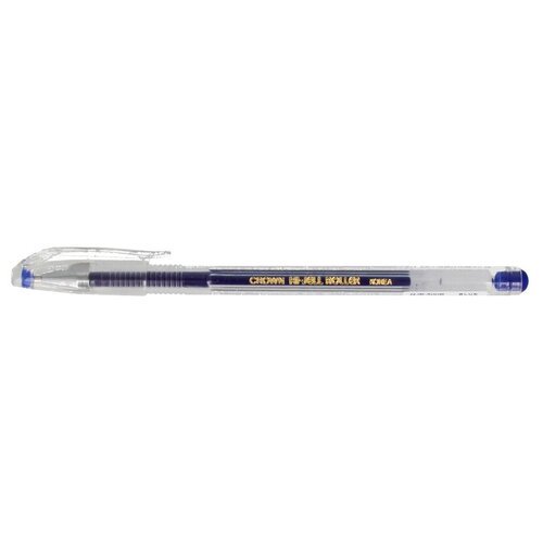 CROWN Ручка гелевая Hi-Jell 0.35 мм HJR-500B синий