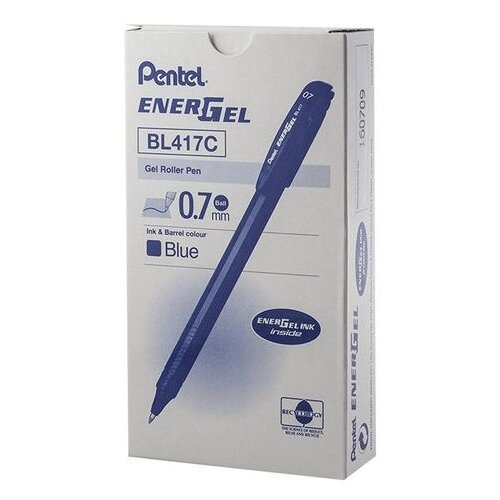 Pentel Ручка гелевая Energel, 0.7 мм BL417, 12 шт.