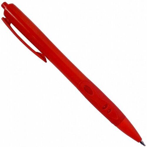 Index IGP406/RD-2SHT Ручка гелевая vinson gel, пластиковый корпус, резиновый упор, масляные чернила, 0,7мм, красная, index, 2 шт. в комлпекте