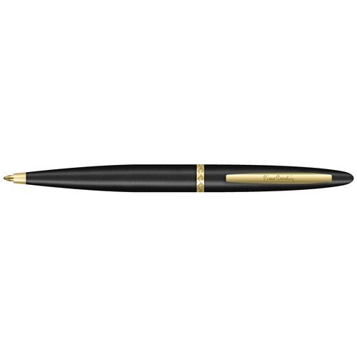 Ручка шариковая Pierre Cardin CAPRE. Цвет - черный. Упаковка Е-2.