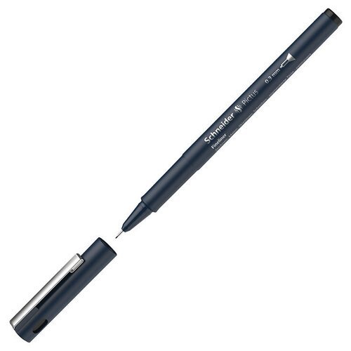 Ручка капиллярная Schneider 'Pictus' черная, 0,3мм, 326795