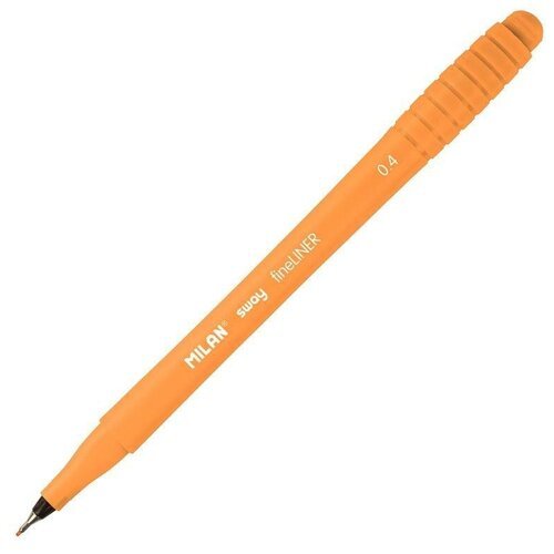 Ручка капиллярная Milan Sway (0.4мм) оранжевая, 16шт. (610041632)