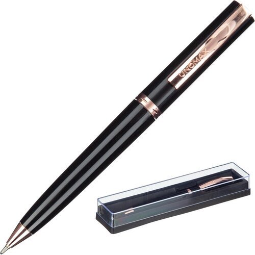 Ручка шариковая автоматическая Unomax Estella д. ш 0.7мм лин 0.5мм синий