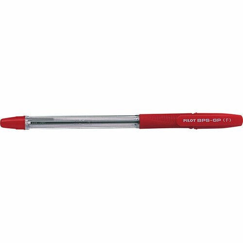 Шариковая ручка Pilot [BPS-GP-F/R] (красная, 0.7 мм, 12 штук)