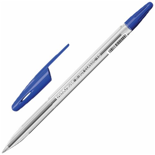 Ручка шариковая ERICH KRAUSE 'R-301 Spring', синяя, корпус тонированный ассорти, узел 0,7 мм, линия письма 0,35 мм, 31059