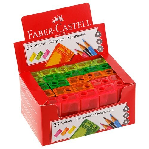 Faber-Castell Точилка 581525, 25 шт желтый