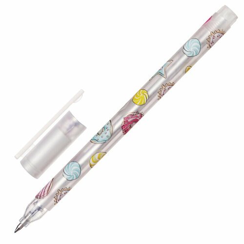 Ручка гелевая неавтомат. UniWrite Сладкое настр.0,5мм синяя20-0305/04