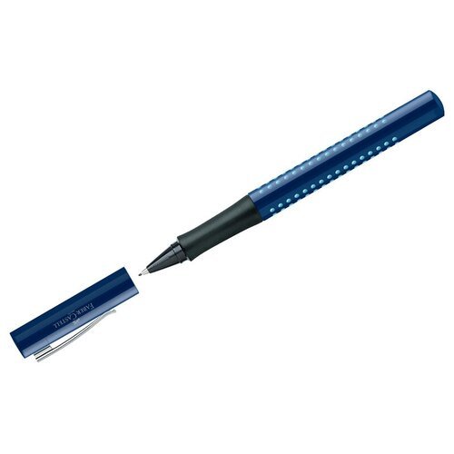 Faber-Castell Ручка капиллярная Grip 2010, 140411, синий цвет чернил, 1 шт.