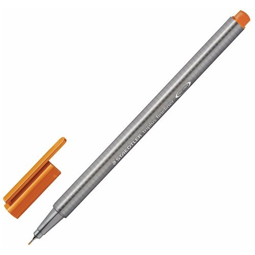 Ручка капиллярная (линер) STAEDTLER 'Triplus Fineliner', светло-коричневая, трехгранная, линия письма 0,3 мм, 334-7