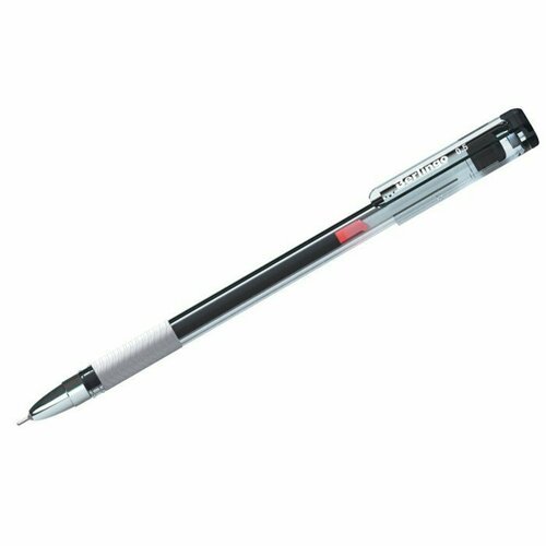 Ручка гелевая Standard, узел 0.5 мм, чернила чёрные, грип, игольчатый стержень (комплект из 24 шт)