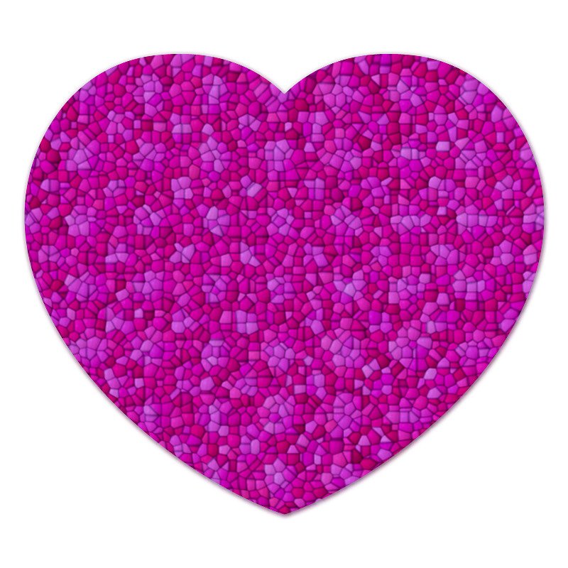 Printio Коврик для мышки (сердце) Purple