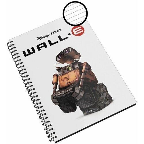 Блокнот в линейку Каждому Своё 'WALL-E/Валли/Мультфильм 'A5 48 листов