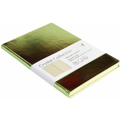 Crystal Collection. Желто-зеленый книги для записей иcкусcтвенная кожа (CRYSTAL COLLECTION)