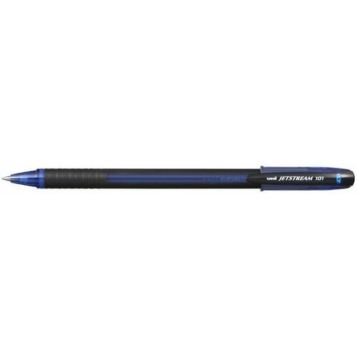 Ручка шариковая Uni Jetstream синяя (толщина линии 0.7 мм), 478283