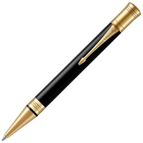 PARKER шариковая ручка Duofold K74, 1931386, черный цвет чернил, 1 шт.