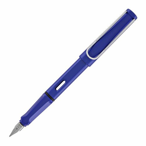 Перьевая ручка LAMY safari, F-0.7 blue