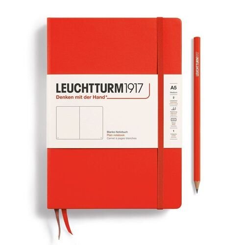 Блокнот Leuchtturm1917 Medium, A5, 125л, без линовки, Лобстер