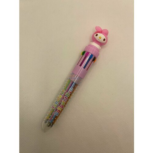 Ручка шариковая, автоматическая/ многоцветная 10цветов, подарок