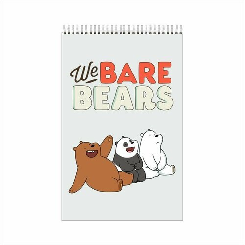 Блокнот Вся правда о медведях/ We Bare Bears №6, А5