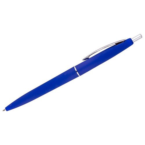 Ручка шариковая автоматическая OfficeSpace Business (0.5мм, синий цвет чернил, корпус синий) 24шт. (BPRBU_1817)