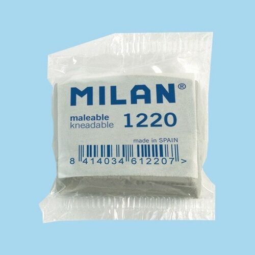 Milan Ластик-клячка Milan 1220, 37 х 28 х 10 мм, синтетика, для графита, пастели, угля