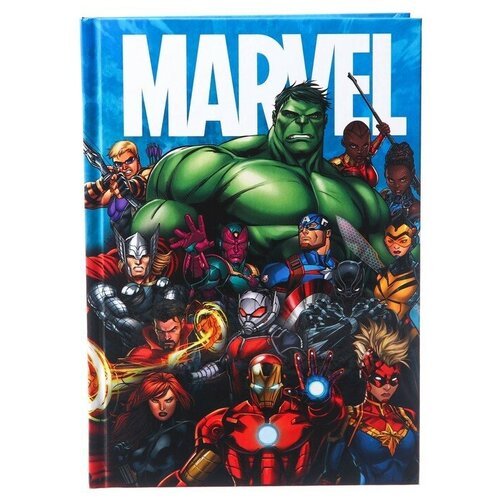 Ежедневник А5, 80 листов 'Marvel', Мстители