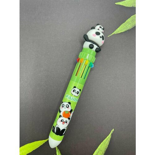 Ручка 'Панда', многоцветная 10 цветов .