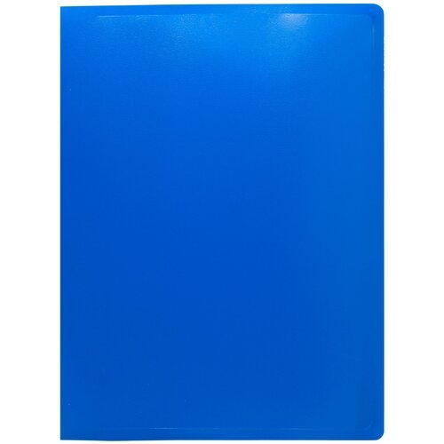Папка метал. пруж. скоросш. Buro -ECB04PBLUE A4 пластик 0.5мм синий 1496700
