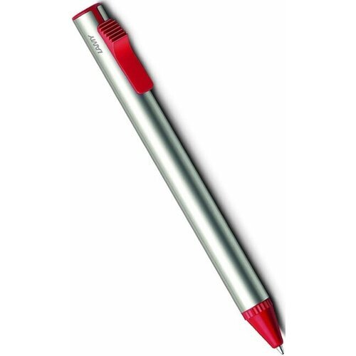 Lamy 250 RED Шариковая ручка lamy vivo, серебристый / красный