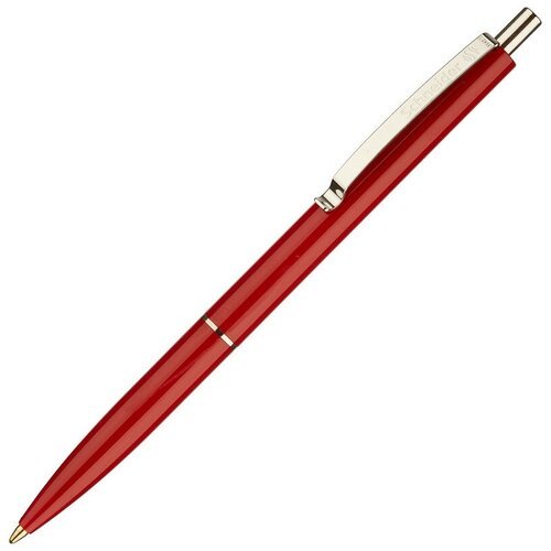Ручка шариковая Schneider K15, корпус красный, стержень синий, 0,5 мм