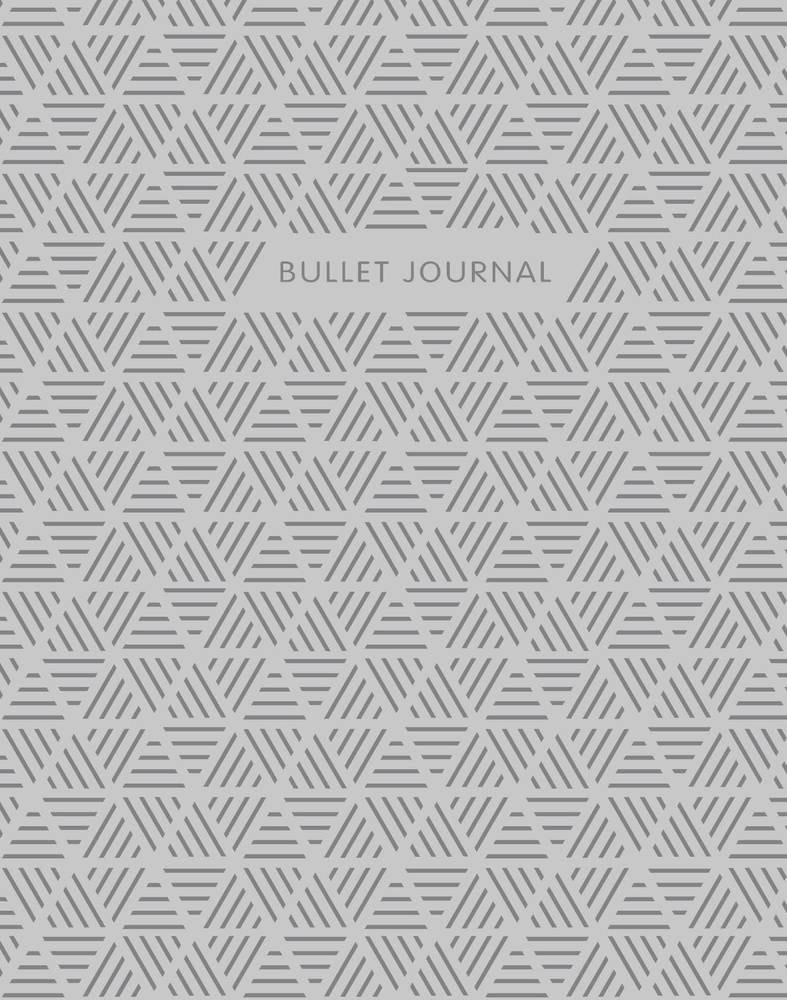 Блокнот в точку Bullet Journal (стальной) (120 стр)