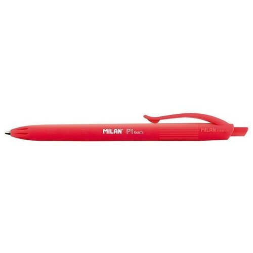 Ручка шариковая MILAN P1 Touch, 1,0мм, красный, 176512925 6 шт.