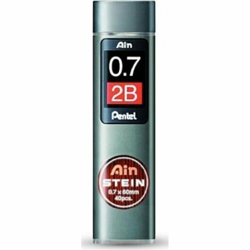 Грифели для карандашей автоматических Pentel Ain Stein C277-2BO