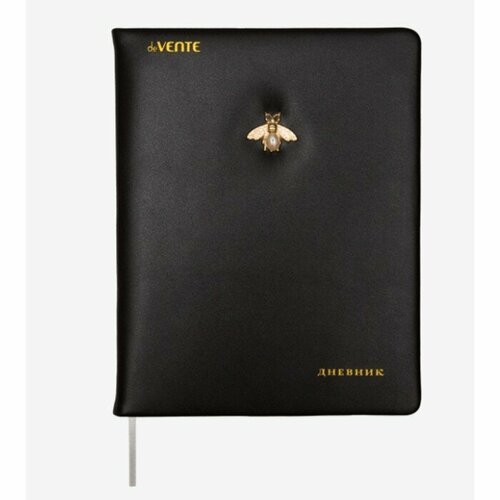 Дневник универсальный для 1-11 класса Golden Bee, твёрдая обложка, искусственная кожа, с поролоном, тиснение фольгой, ляссе, 80 г/м2