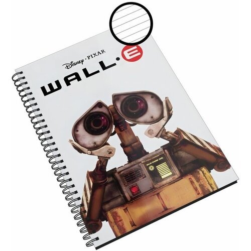 Блокнот в линейку Каждому Своё 'WALL-E/Валли/Мультфильм 'A4 48 листов