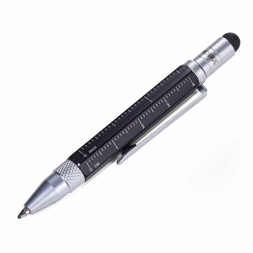 Ручка шариковая TROIKA многофункциональная, цвет черный, 1 шт
