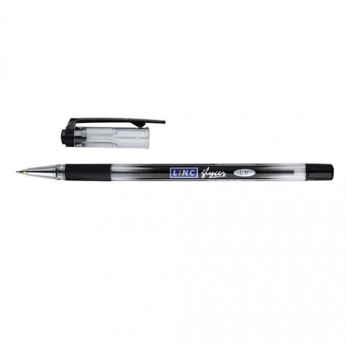 Ручка шариковая Linc Glycer (0.35мм, черный цвет чернил) 1шт. (1300RF/black)