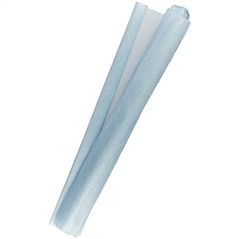 Гофрированная бумага «Голубой перламутр», 50 х 250 см