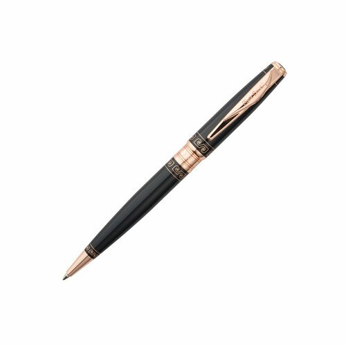 Ручка шариковая Pierre Cardin SECRET Business, цвет - черный с орнаментом. Упаковка B, PCA1062BP