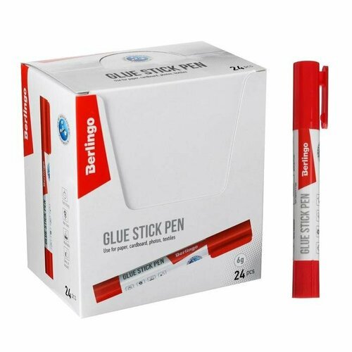 Клей-карандаш PVP 6 г Berlingo Ultra (комплект из 23 шт)