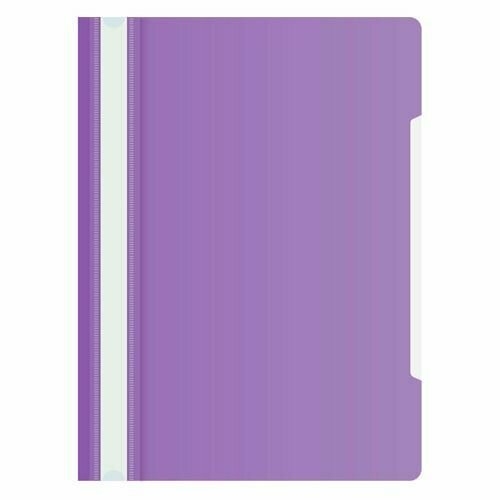 Папка-скоросшиватель Buro -PSE20BU/VIO, A4, пластик, фиолетовый