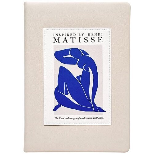 Комплект 2 штук, Ежедневник датированный 2024, Infolio, 140х200мм,352с, Matisse, I1331/beige