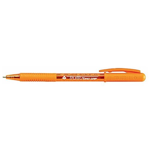 Ручка шариковая Tratto 1 Uno Grip, 0.5 мм Оранжевый