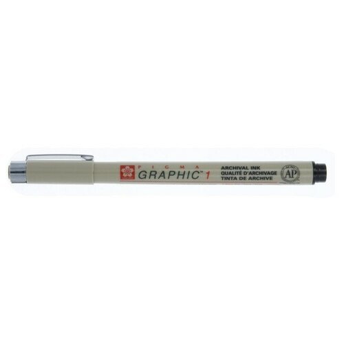 Sakura Линер-маркер PIGMA GRAPHIC XSDK1 49 1 мм черный