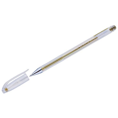 CROWN Ручка гелевая Hi-Jell Metallic HJR-500GSM 0.7 мм HJR-500GSM золотая